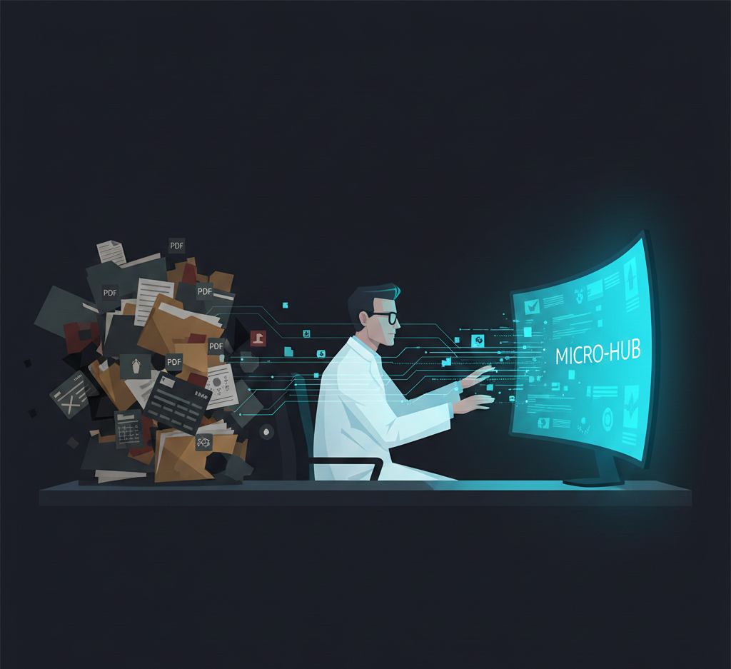 From Scattered PDFs to Smart Micro-Hubs=
